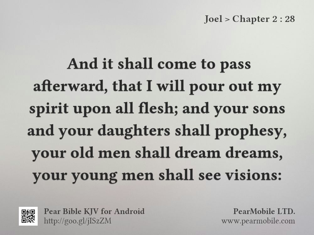 Joel, Chapter 2:28